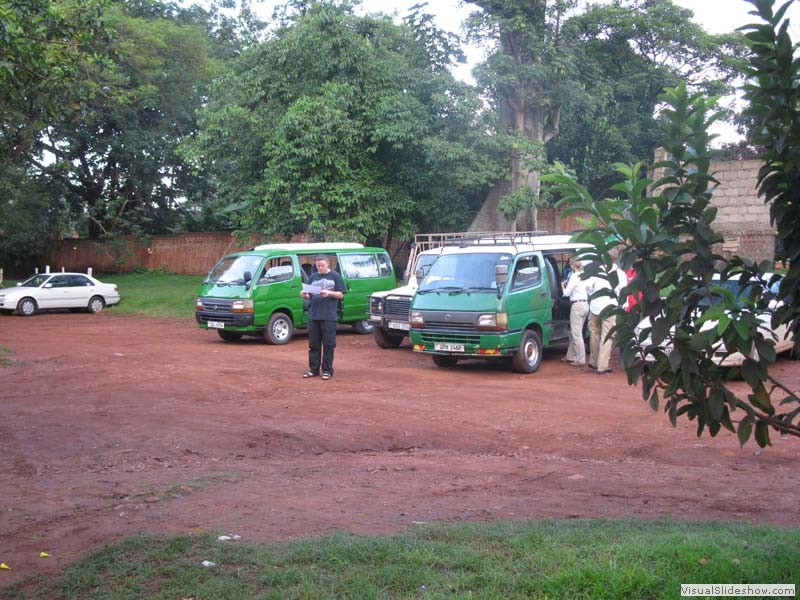 Abreise zum Murchison Falls Nationalpark