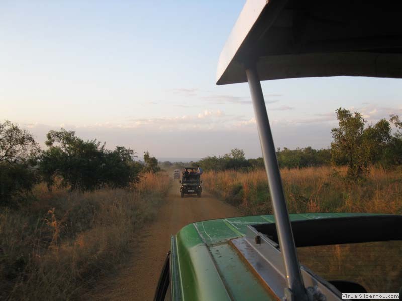 Gamedrivestart, 3 Stunden stehen im fahrenden Auto